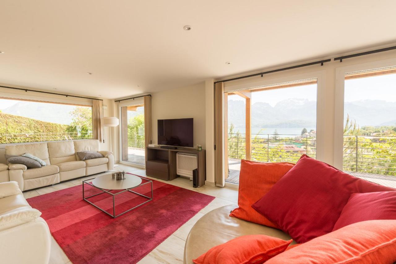 Le Panoramic - Loft & Mainfloor Outstanding Lake View - Lla Selections By Location Lac Annecy Sévrier Esterno foto